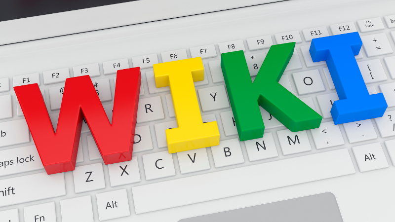 keyboard-with-wiki-website-wording